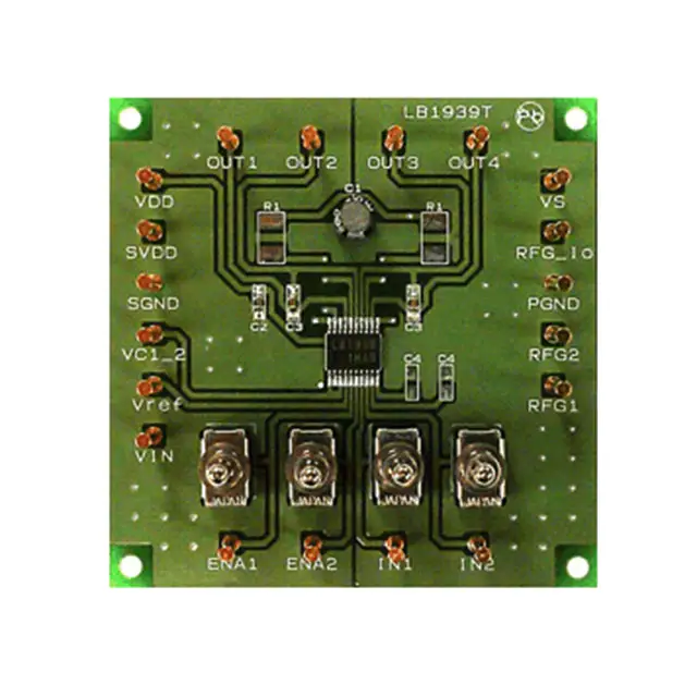 Entegre circuitdc2424ref kurulu ve PLL/VCO kaynağı ac kondansatör