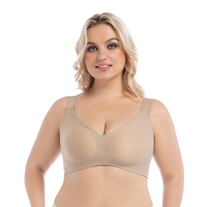 Của phụ nữ thạch Dải thoáng khí đầy đủ bảo hiểm Áo ngực cộng với kích thước đẩy lên áo ngực cao hỗ trợ tác động Áo ngực thể thao cho phụ nữ - Product Image 2