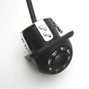 Caméra de recul ccd avec 8led pour voiture, à vue arrière, Vision nocturne, moniteur de stationnement automobile, étanche, petite paille chapeau, caméra de recul - Product Image 1