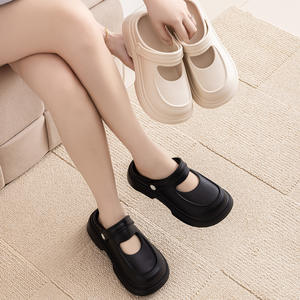 Chaussures <span class=keywords><strong>muller</strong></span> pour femmes à la mode avec talon haut pour femmes sandales en peluche pour l'extérieur et la salle de bain chaussures d'infirmière Accepter la personnalisation - Product Image 2