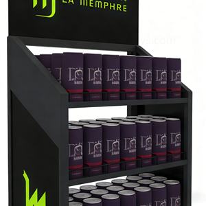 Étagères de présentation en vrac pour les promotions de vente en supermarché, en fil métallique, sur pied, avec étagères pour les canettes de soda et de bière - Product Image 6