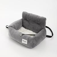 Lits de voiture portables pour animaux de compagnie rappel arrière siège de sécurité de voyage anti-collision lit de transporteur de voiture