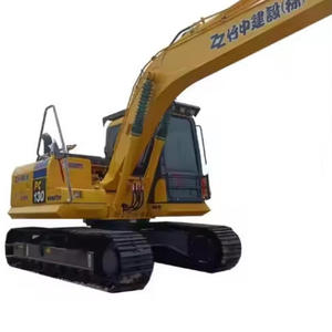 Mini-excavatrice Komatsu PC130 pour la construction, vente chaude, moteur Cummins, excavatrice sur chenilles, prix bas - Product Image 1