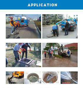 Haute pression 15 degrés nettoyage de tuyau percer la buse jetter de lavage d'égout - Product Image 6