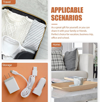 Sac d'organisation électronique portable, pochette de rangement pour câbles, étui de voyage pour câbles de données, chargeurs, accessoires et petits objets