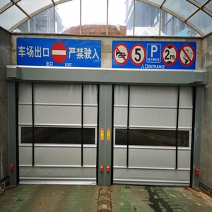 Porta Automatica a Chiusura Rapida per Magazzino, in PVC, Costruzione in Acciaio, Apertura a Rullo, Design Moderno, Porta Personalizzata - Product Image 4