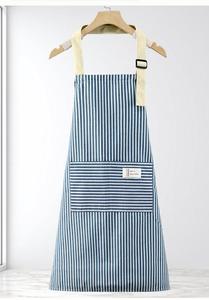 Grembiule <span class=keywords><strong>a</strong></span> strisce di poliestere 100% cucina per uso domestico bavaglino da cucina <span class=keywords><strong>Chef</strong></span> per ristoranti e Bar cibo e cucina da giardino - Product Image 4