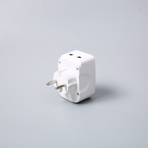 Adaptateur de voyage E823, prise universelle, 100-240V, Port USB, matériau ABS, conception compacte pour la norme européenne - Product Image 5