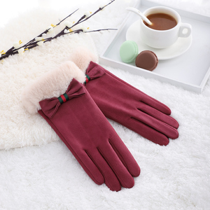 <span class=keywords><strong>Gants</strong></span> de mode à écran tactile coupe-vent d'<span class=keywords><strong>hiver</strong></span> mignons <span class=keywords><strong>pour</strong></span> femmes - Product Image 4