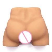 OEM Realistischer Dildo für Frauen – Großer, kurviger Po-Masturbator, lebensechtes Erwachsenenspielzeug für schwule Männer, halbkörperiges Hüftmodell, 100 % wasserdicht