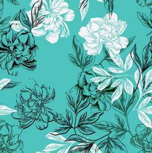 Tela Crepé Koshibo de Poliéster 100 % de 125 Gsm, en Oferta, para Vestidos con Estampados de Flores Oscuras - Product Image 4