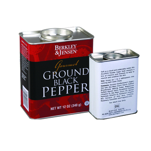 Caja de lata <span class=keywords><strong>Reactangular</strong></span> personalizada para condimentos, aperitivos o especias con tapa sellada - Product Image 2