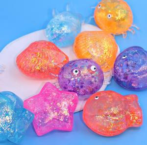 CHENXI Juguete Antiestrés de Animales Marinos de Maltosa, Elástico, de Rebote Lento, Kawaii - Product Image 3