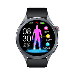 นาฬิกาอัจฉริยะ AI ECG รุ่นปี 2026 ET472 ไฟฉายแรง ตรวจวัดออกซิเจนในเลือด ตรวจจับอารมณ์ โหมดกีฬา โทรออก รับสาย แอปพลิเคชัน Gband นาฬิกาเพื่อสุขภาพ - Product Image 2