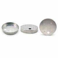 Pièces métalliques filées sur mesure et produites à partir de dessins, incluant des cônes en aluminium et en acier, et des produits emboutis en profondeur.