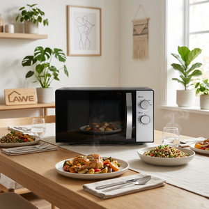 <span class=keywords><strong>Horno</strong></span> <span class=keywords><strong>Microondas</strong></span> <span class=keywords><strong>Compacto</strong></span> de 23L para Encimera, Calentamiento y Descongelación Rápidos, Electrodoméstico Multifuncional - Product Image 1