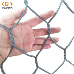 Galvanized Square Hole Woven <strong>Gabion</strong> Baskets Reno Mattresses Welding/Cutting/Bending for Civil Engineering Road Construction - Product Image 2