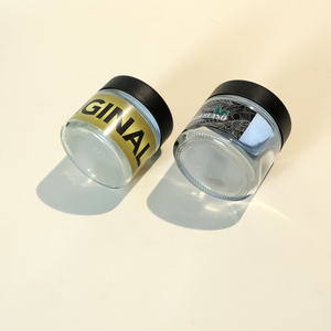 Frascos de Vidrio Transparentes Redondos de 1oz, 2oz, 3oz y 4oz, a Prueba de Olores, con Tapas CR a Prueba de Niños, para Flores, Gran Venta - Product Image 4