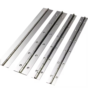 Bisagra continua de latón de 6 pies de largo y 1 pulgada de ancho, bisagra continua tipo piano utilizada para gabinetes plegables - Product Image 6