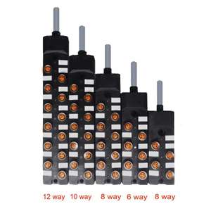 8 دبوس إصلاح المسمار 8 منافذ إنهاء <span class=keywords><strong>M8</strong></span> موصل M12 - Product Image 3