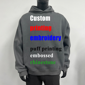 Felpa con cappuccio in poliestere/cotone per coppia autunno inverno giacca da uomo con scheletro spugna Stereo - Product Image 6