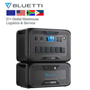 Estación de Energía Portátil <span class=keywords><strong>Bluetti</strong></span> <span class=keywords><strong>AC500</strong></span>&<span class=keywords><strong>B300S</strong></span>, Generador Solar de 5000w, Batería de Litio, Mini Camping Fuera de la Red - Product Image 6