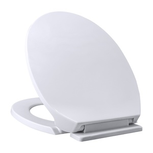 Asiento de inodoro de plástico de alta calidad y económico para baño, de 18 pulgadas, modelo XJ-523, con tapa de inodoro de PP. - Product Image 4