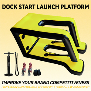 แท่นลอยน้ำพับได้แบบพกพาสำหรับวิงฟอยล์ SUP เซิร์ฟ - Product Image 3