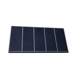 Blue Film copper absorbers evacuated tube solar water heating solar collector system