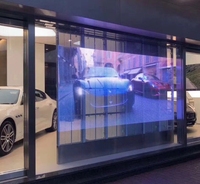 Contacter Petit écran transparent polychrome d'affichage à LED de HD pour des vidéos de défilé de mode