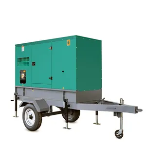 25 kva mobiler Vlais-Generator für Anhänger 20 kW Wasserkühlung Diesel-Generator-Generator-Satz mit automatischem Übertragungsschalter