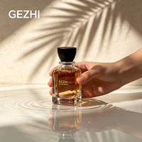 Flacon de parfum populaire en verre transparent, flacon de parfum de luxe 100 ml, flacon vaporisateur de parfum personnalisé, emballage de parfum sur mesure