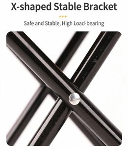 Tabouret pliant robuste, capacité de charge de 120 kg, tissu Oxford imperméable, tabouret portable pour la pêche et la randonnée en plein air - Product Image 3