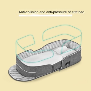 Sacos De Cama De Viagem Dobrável Do Bebê Dormir Fralda Portátil Saco Cama Com Net Berço Berço Berço Saco De Portador De Bebê - Product Image 2