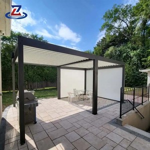Pergola Bioclimatica Automatica 3X4M 4X4M Tetto per Pergola Impermeabile in Alluminio per Esterni - Product Image 5