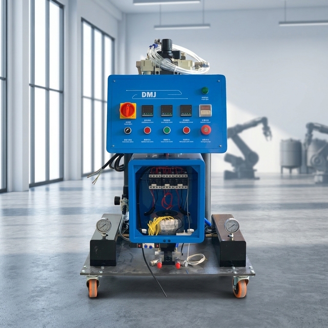 DMJ Low Price PLC Control PU Foam Casting Inject Machine