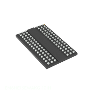 หน่วยความจำอิเล็กทรอนิกส์96 TFBGA ช่องผู้ผลิต EM6HE16EWAKG-10IH - Product Image 1