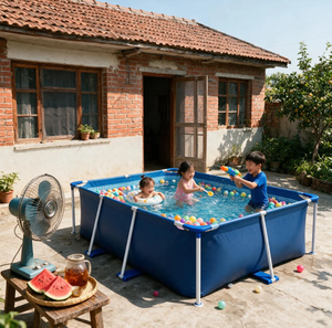 PVC Above Ground Swimming <b>Pool</b> for Outdoor Home and Villa Use - Product Image 1