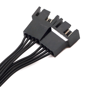 1'den 2'ye Bilgisayar Soğutma Fanı 4 Pin Kablo Anakart 4 Pin - Çift 4 Pin Splitter CUP PWM Fan Kablosu - Product Image 5