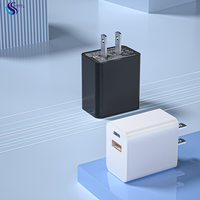 Ul Fcc Certificate Us PLUG Portable 20W GAN Venta al por mayor Cargador rápido para teléfono Pd3.0 Tipo Usb C Cargador