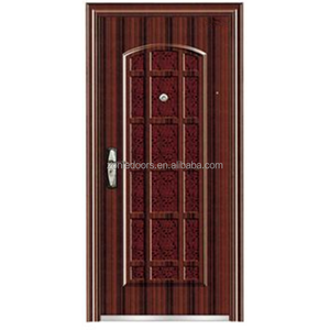 定制尺寸防盗钢外门现代设计防火 & 公寓入口认证手动开启 - Product Image 6