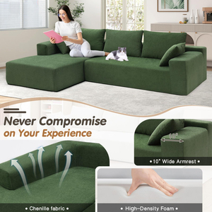 Tailor Made Wholesale Furniture Vendors in Jiangxi Wholesale Durable Vacuum Packed Affordable Corner <b>Sofas</b> in <b>Small</b> CBM - Product Image 4