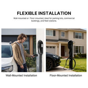เครื่องชาร์จรถยนต์ไฟฟ้า 7 กิโลวัตต์ แบบติดผนัง ชนิดที่ 2 มาตรฐาน <span class=keywords><strong>IP54</strong></span> รองรับ OCPP1.6 สำหรับใช้ในบ้าน - Product Image 4
