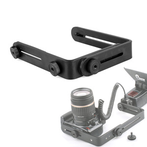 Three Eight Dual L Type <b>Flash</b> Mount Bracket For Camera Studio <b>Lighting</b> Metal Stand Product Photography Accessory - Product Image 4