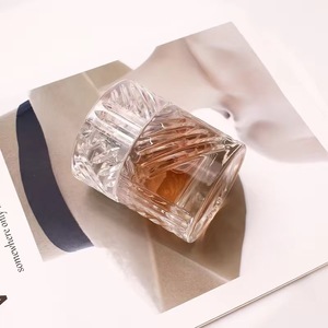 Botella de Perfume de Vidrio de 50 ml, Juego de Botellas Cilíndricas de 100 ml, Botella Vacía, Botella Transparente, Botella Recargable de Perfume - Product Image 3