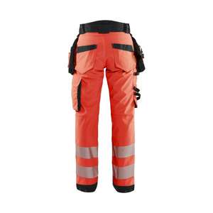 BLAKLADER - 711825135599D21 Pantalon softshell haute visibilité pour femme Rouge/Noir-EAN 7330509878248 HI-VIS WORKWEAR - Product Image 2