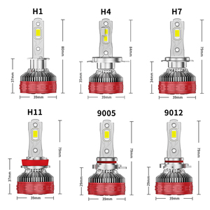 Nouveaux phares LED en aluminium Thhowie <span class=keywords><strong>V12</strong></span> 150W 22000LM Canbus 6000K (H4/H7/H11/9005/9006/<span class=keywords><strong>880</strong></span>/881) 12V Universels pour mise à niveau et rétrofit - Product Image 6