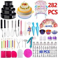 6-teiliges Edelstahl Tortendekorations-Set Umweltfreundlich DIY Anpassbare Farbe & Logo OEM Marke Dekorier-Spitzen-Sets