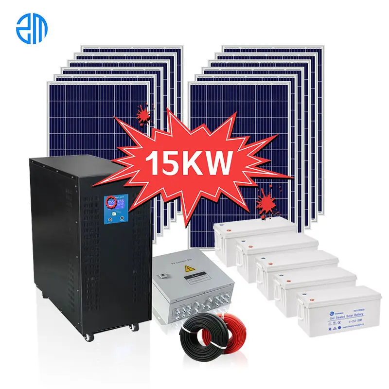 Batteria solare a ciclo profondo 12V 200Ah 12V 100Ah 150Ah 200Ah 240Ah 250Ah accumulo di energia solare domestica