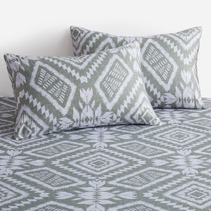 厂家直销批发超细纤维涤纶特大床上用品套装印花成人家居设计四季 - Product Image 2